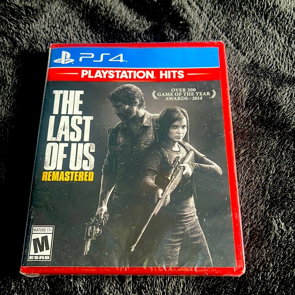 New, The Last of Us Remastered. PS4.